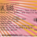 UK Subs / Discharge